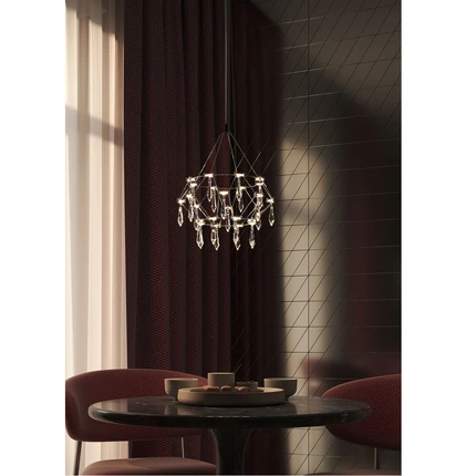 Подвесная люстра Divinare ROTONDO 1019/02 SP-28